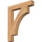 Ekena Millwork Westlake Block Smooth Bracket, Western Red Cedar, 3 1/2"W x 24"D x 28"H BKT04X24X28WTL05SWR - alternate 1